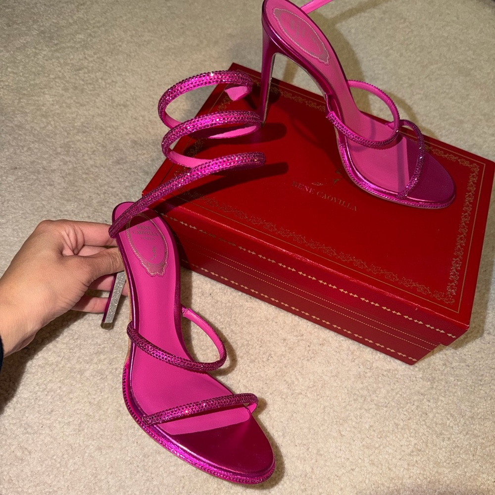 Rene Caovilla Cleo Heels